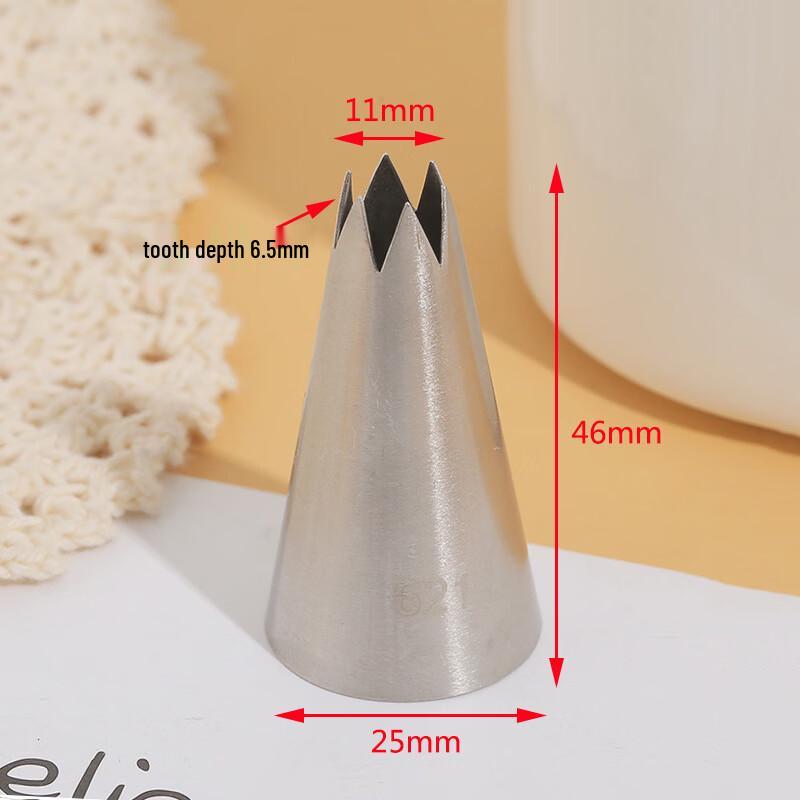 ZISIZ 304 Stainless Steel Cake Decorating Tip