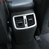 Car Armrest Box Rear Air Outlet Vent Cover Trim For Hyundai Tucson 2016 2017 2018   Carbon Fiber Interior Accessories