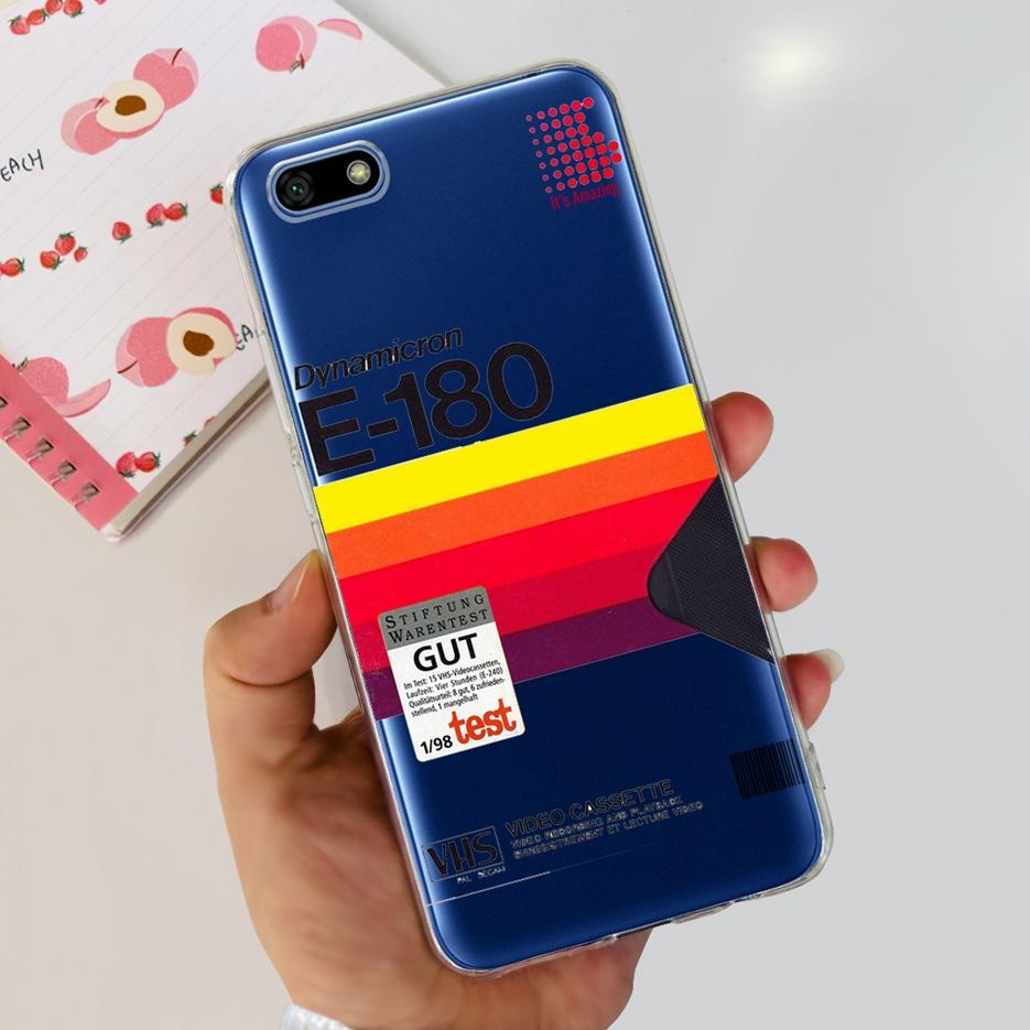For Huawei Y5 Lite 2018 Case DRA-LX5 Luxury Painted Back Cover Clear Silicone Soft Phone Case For Huawei Y5 Prime Y 5 2018 Shell