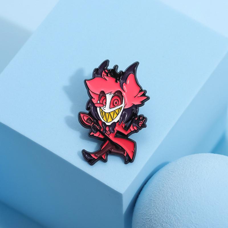 Fun Character Cartoon Brooch With Colorful Enamel Finish Perfect For Fashion And Collecting
