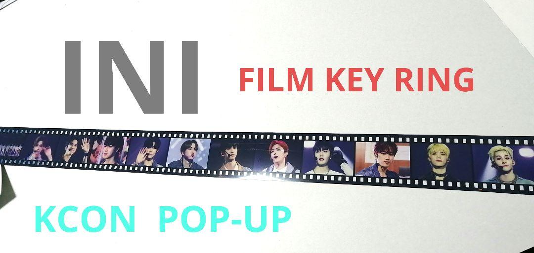 

[USED] INI Kcon pop-up store film key ring 2023
