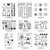 Firework Sparkler Background Clear Stamps for Card Making DIY Accessories