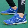 2025 Ultralight Mens Tennis Shoes Size 36-45 Womens Indoor Sports Shoes Badminton Shoes Lace Up Anti Slip Sport Sneakers