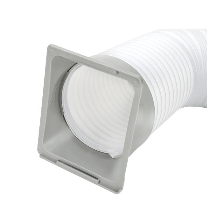Exhaust Hose Coupler Connector Extender Portable Air Condition-Support Clockwise Counter Threads Hose Coupling Extension