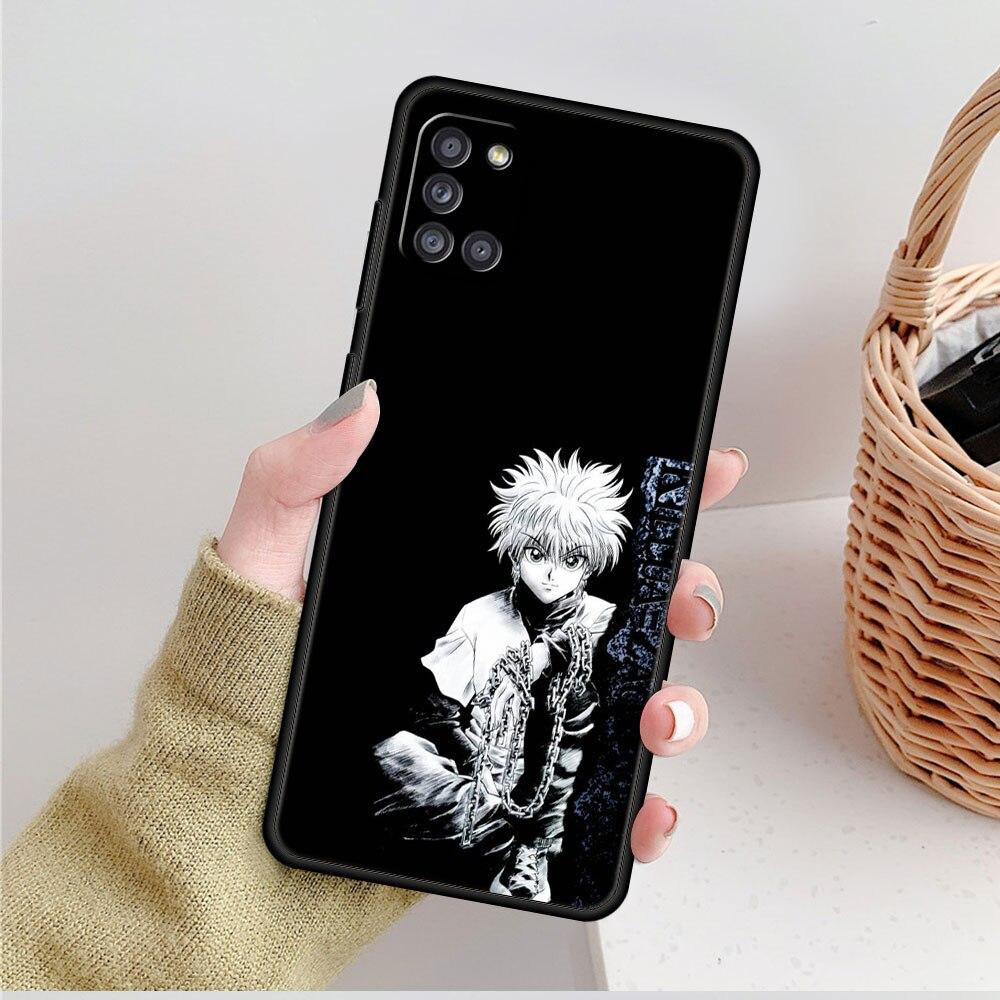 

Роскошный чехол аниме Hunter X Hunter для Samsung A72 A21s A52 A41 A12 A71 A02s A31 A51 A32 4G A22 A73 A03s A23 A52s 5G A33 A13 Samsung A02s