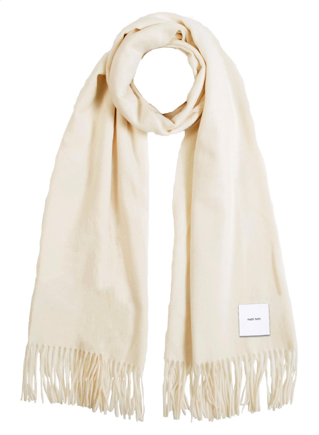 

Cashmere Thick Cashmere Solid Color Cashmere Reversible Cashmere [matti totti] 01. Off-White Stole, Large, Stole, Men s Scarf, 100% Cotton, Long,