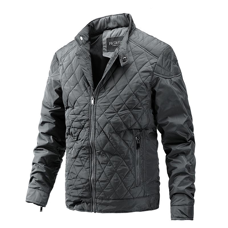 Men's Autumn Winter Motorcycle Jacket - Casual Thin Cotton Jacket