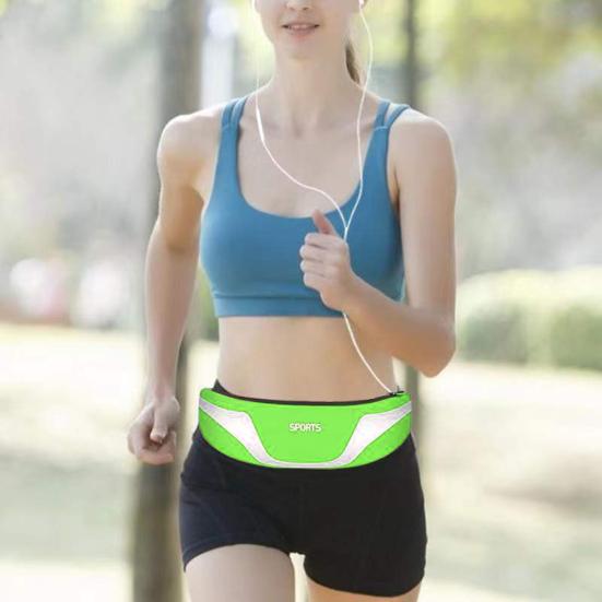 Marsupio Running Impermeabile Uomo Donna - Cintura Sportiva Regolabile Per Telefono, Chiavi E Gel - Foto 2