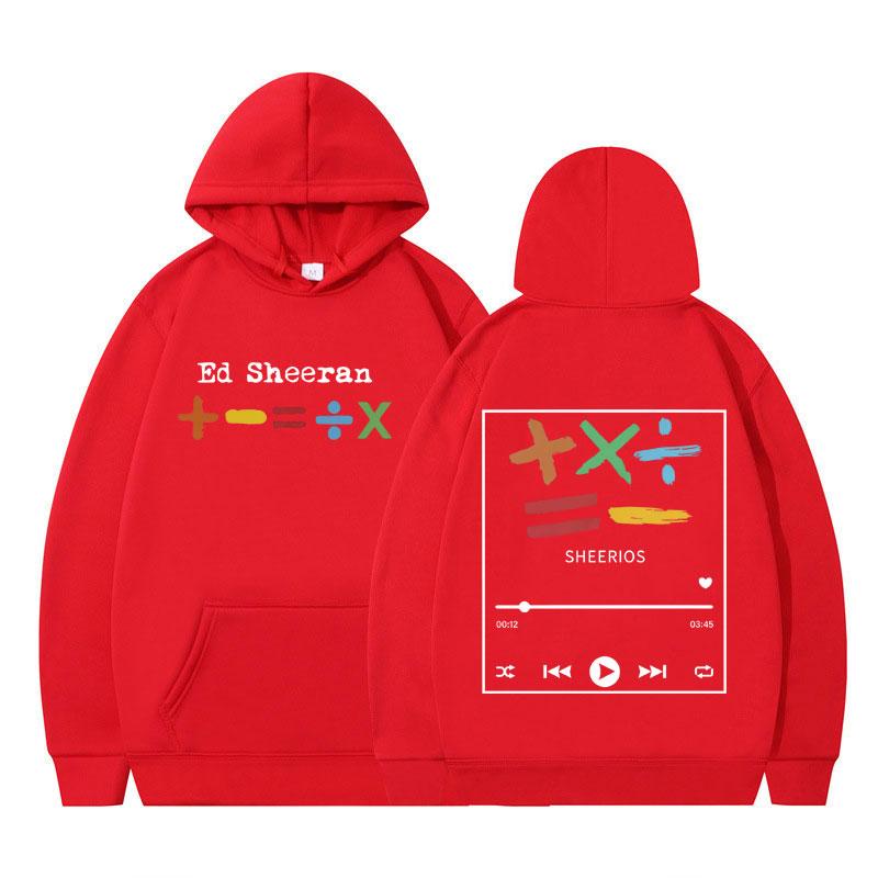 Ed Sheeran European Tour Hoodie Men Women Fashion Oversized Hip-hop Winter Casual Gothic Punk Winter Harajuku Sweatshirts