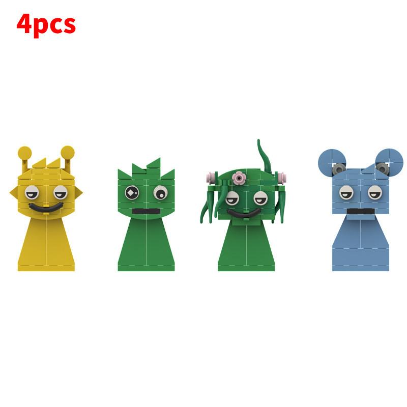 Sprunki Incredibox Building Blocks Set Construction Educational Toy Game Diy