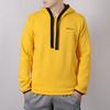 adidas Neo Casual Sport Hoodie Pullover Men Tops Yellow DW8141