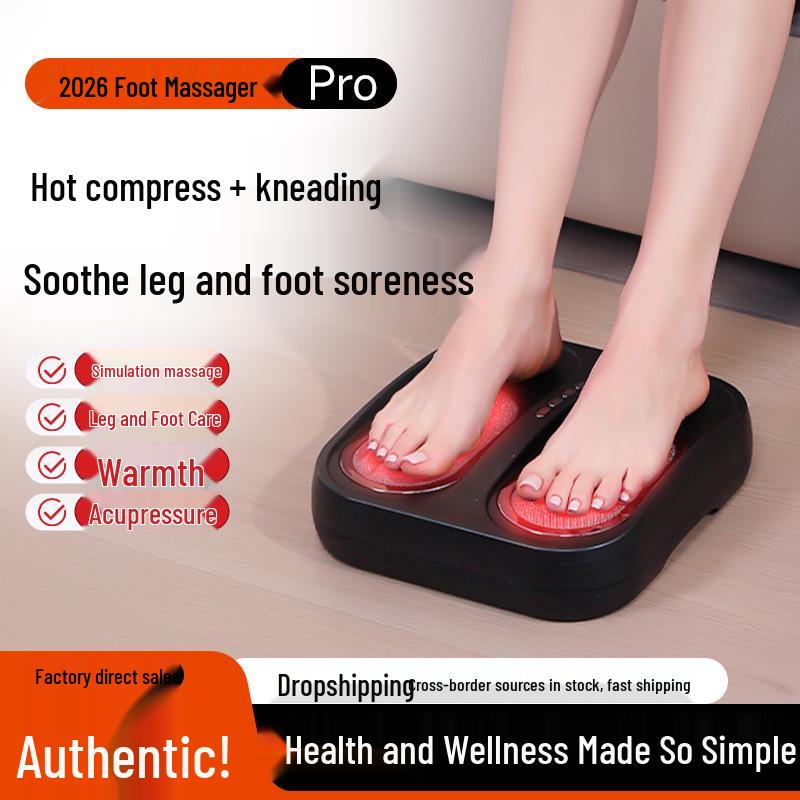 Automatic Foot & Calf Massager with Heat Therapy and Kneading Function Chinese Version