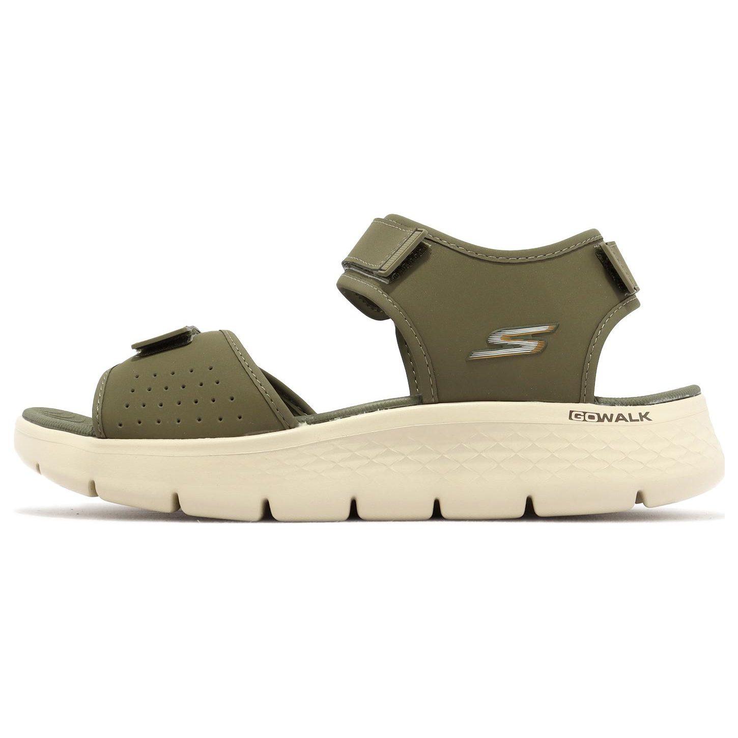 Skechers Go Walk Flex Sandal `Olive