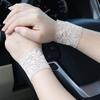 Scar Covering Tattoo Tattoo Sun Protection Female Lace Lace Wristband Decorative Cuff Thin Short Driving High Elastic Wristband