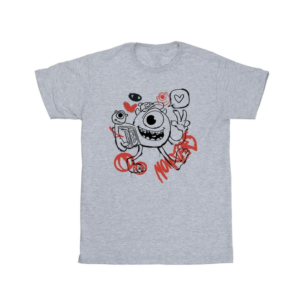 Monsters Inc Boys Graffiti T-Shirt