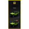 1/32 Scale Suzuki Jimny SUV Assembled Modified Toy Car Model Diecast Alloy Miniature Free Wheels Collection Gift for Boys Children