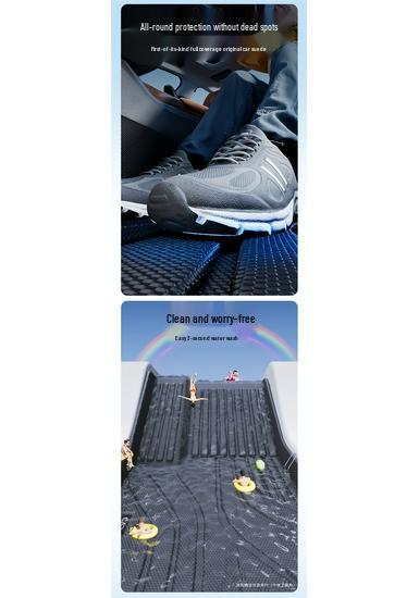 BYD Song PROTPE Floor Mats: Full Coverage, Fits 26 Models, Black Tech Design