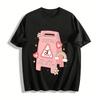 Caution You Might Fall In Love Graphic Casual Top Pure Cotton T-shirt