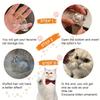 1/3pcs Transparent Cat Memorial Capsules Pet Hair Keepsake Box with Hanging Loop for Cat Lovers Gift Pendant Keychain Pet Access