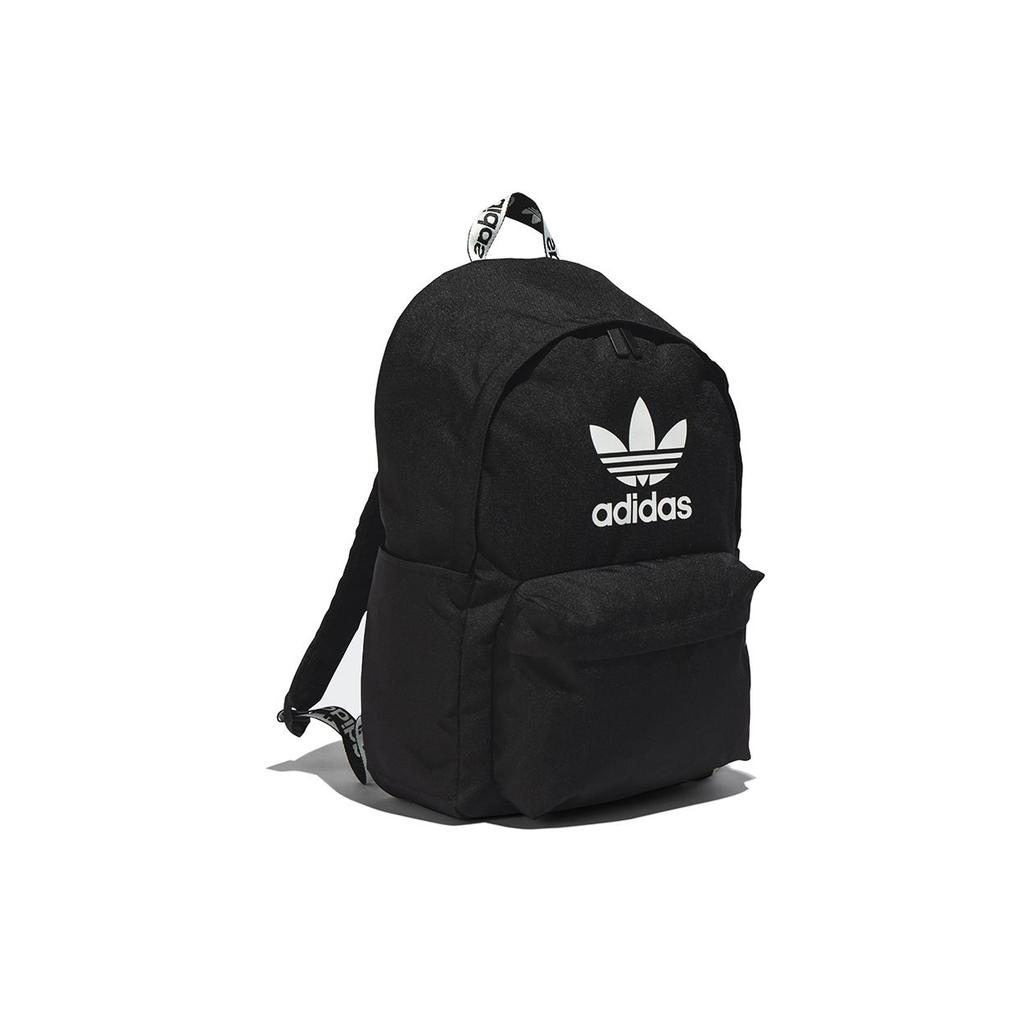 Adidas Originals Large Logo Casual Sports Backpack Unisex Backpacks Black H35596