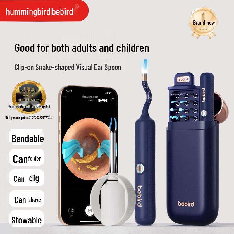 bebird 3 Plus Visual Earwax Remover with HD Camera