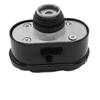 Durable-Finned Oval Black Aluminum Valve Cover Breather & PCV Valve Combo Kit Durable For Chevy Ford Mopar SBC BBC 350