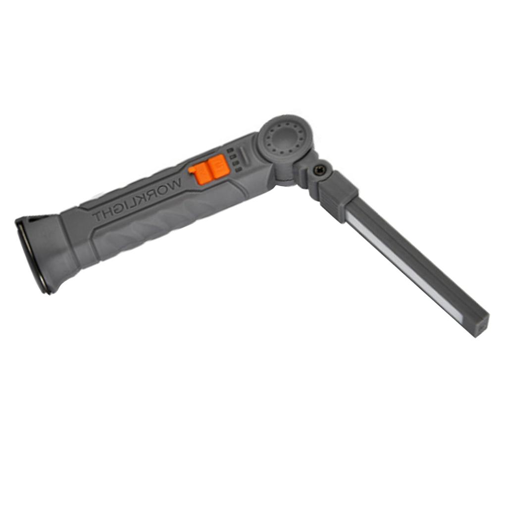 360 Degree Rotating Handheld Flashlight Multi-function LED Work Light with Magnetic Bottom