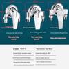 WDOFS All-Copper Exposed Shower Mixer Faucet