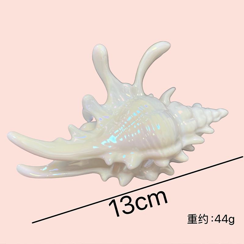 Seaside Vacation Style Conch Claw Clip Summer Beach Style Shark Clip 2025 New High-end Hair Clip Hair Accessory