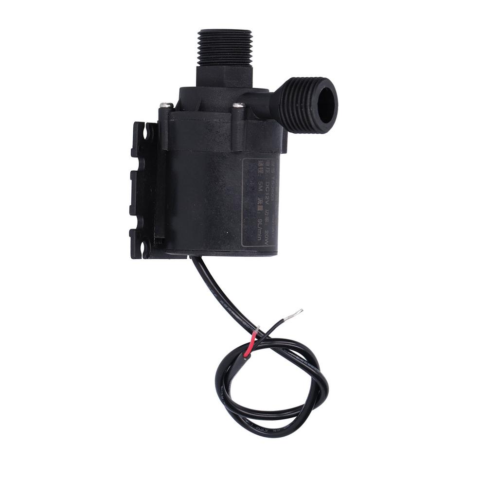 DC 12V Booster Wasserpumpe Langlebige G12 Schraube Miniatur Zirkulierende Tauchpumpe für Brunnen