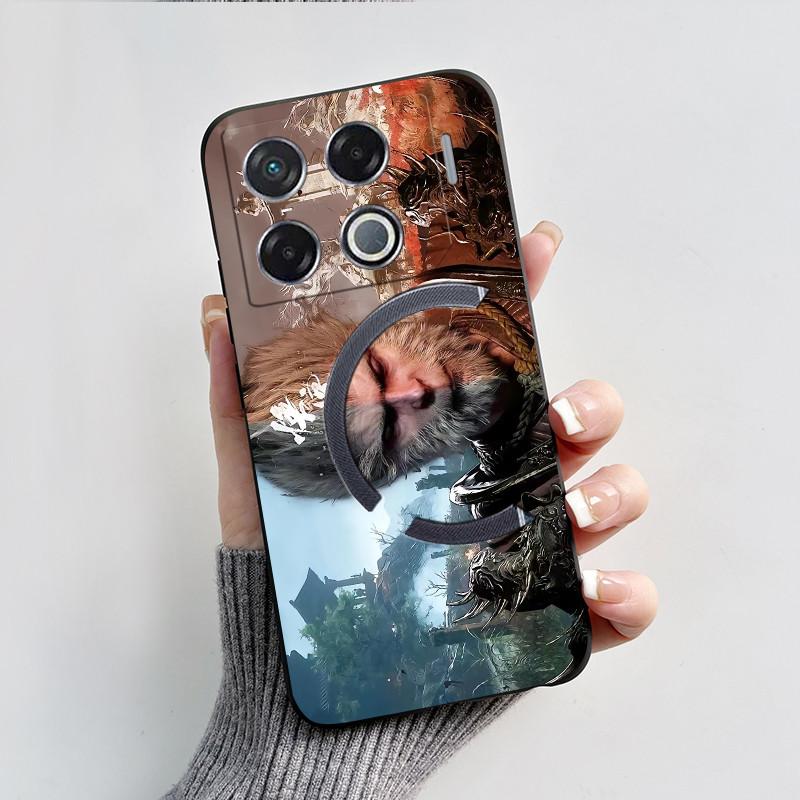 For Infinix GT 20 Pro Case INFINIX GT 10 PRO Cover gt20 gt10 20 pro X6871 X6739 Black Myth Wukong Silicone Phone Case Soft Cover