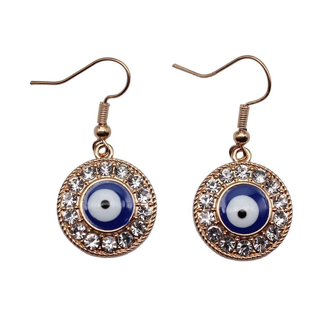 Pendientes Largos de Esmalte con Colgante Cristiano Gótico Joyería Para Mujeres Regalos Populares