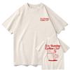 Slow Sunday Coffee Club T Shirt Men_women Harajuku Vintage Graphic Tshirt Classic Unisex High Qualit T-shirt Hip Hop Streetwear Top