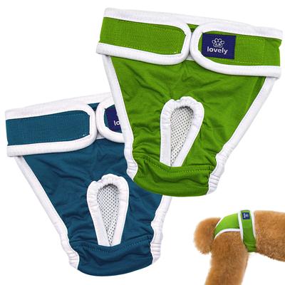 Scutece pentru câini Pantaloni fiziologici Lavabili Pantaloni scurți pentru câini de sex feminin Moi Pantaloni pentru câini de fată Lenjerie intimă pentru animale de companie Chiloți sanitari S-2XL