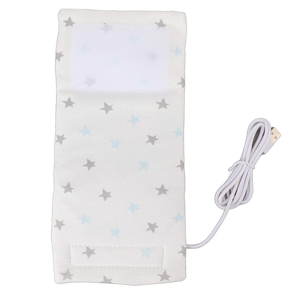 Flaschenwärmer USB Konstante Temperatur Schnellheizung Isoliert Baby-Milchflaschenwärmer Stern