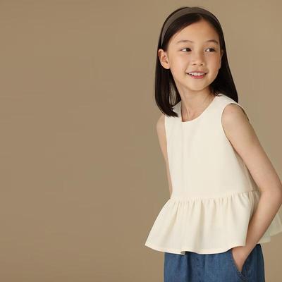 Hacikis Girls' Summer Sleeveless Casual Vest Top