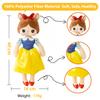 Metoo Customize Angela Plushie Doll,Mermaid Fairy Tale Snow Princess,Kawaii Cartoon Soft Stuffed Toys Kids and Baby Gifts