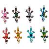 Smíšené barvy Gecko Charms přívěsek ze slitiny dekorativní zvířecí přívěsek výroba šperků