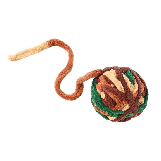 

Cat Toys Plush Ball with Bell Interactive Cat Toy Lightweight Bite Resistance Toy for Indoor Cats Kitten 1