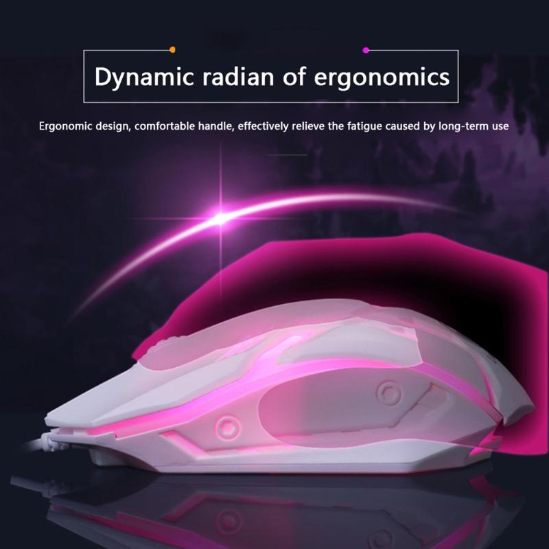 Computer Replacement Accessories GTX300 USB Wired 104 Keys RGB Backlight Gaming Mouse Keyboard Combos Set Gifts for kids