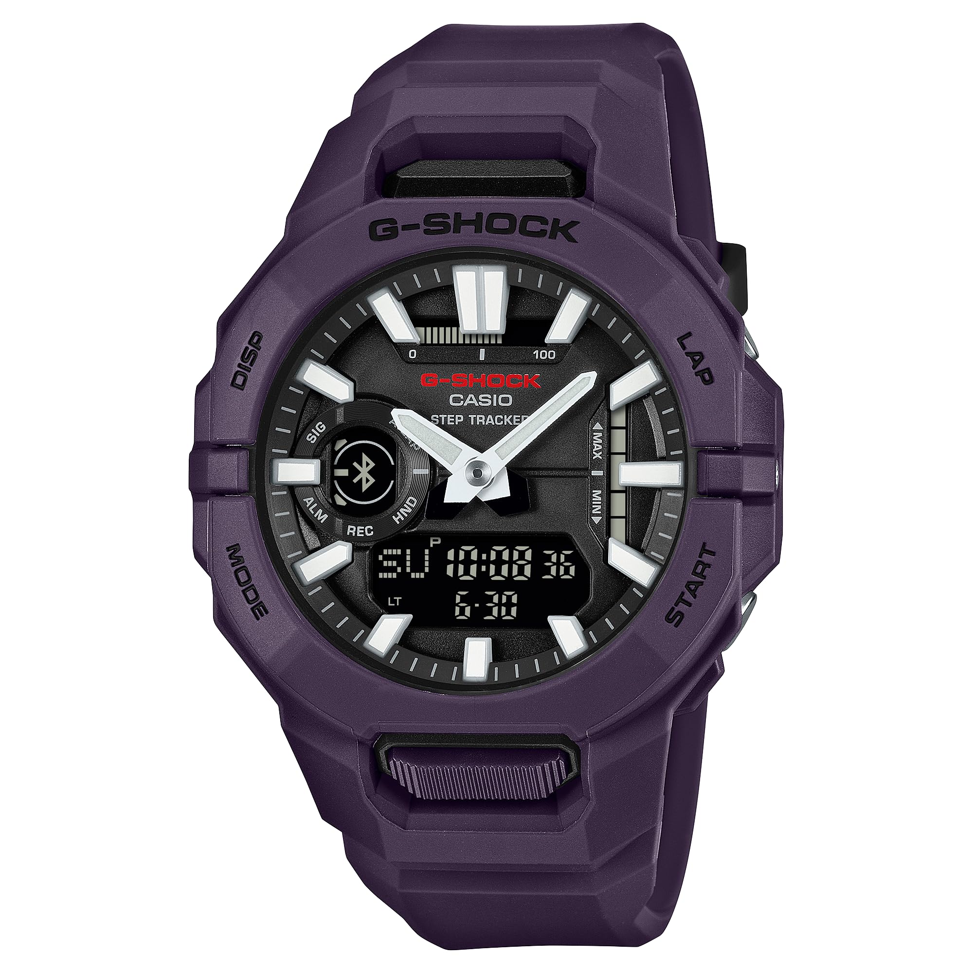 Sport Line Smartphone Link Casio Watch Navy Overseas Model G-SHOCK G-Shock Analog-Digital GBA-950-2A Men s фиолетовый