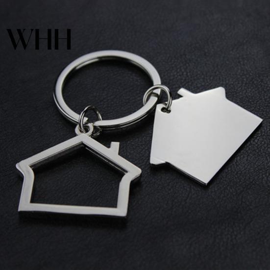 Cabin Small House Hanging Pendant Keyring Key Holder Keychain Bag Purse Decor