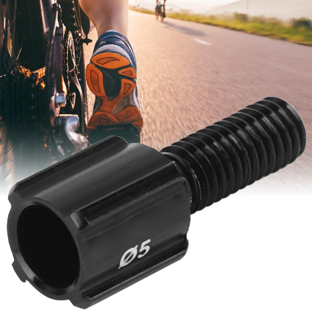 10pcs Black Brake Cable Screw Aluminium Alloy Thumb Shifter Adjuster Screw  Cycles Accessories