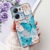 For Infinix Hot 30 5G Elegant Butterfly Cat Printed Phone Case For Infinix Hot30 5G X6832 Black Silicone Soft TPU Cases Bumpers