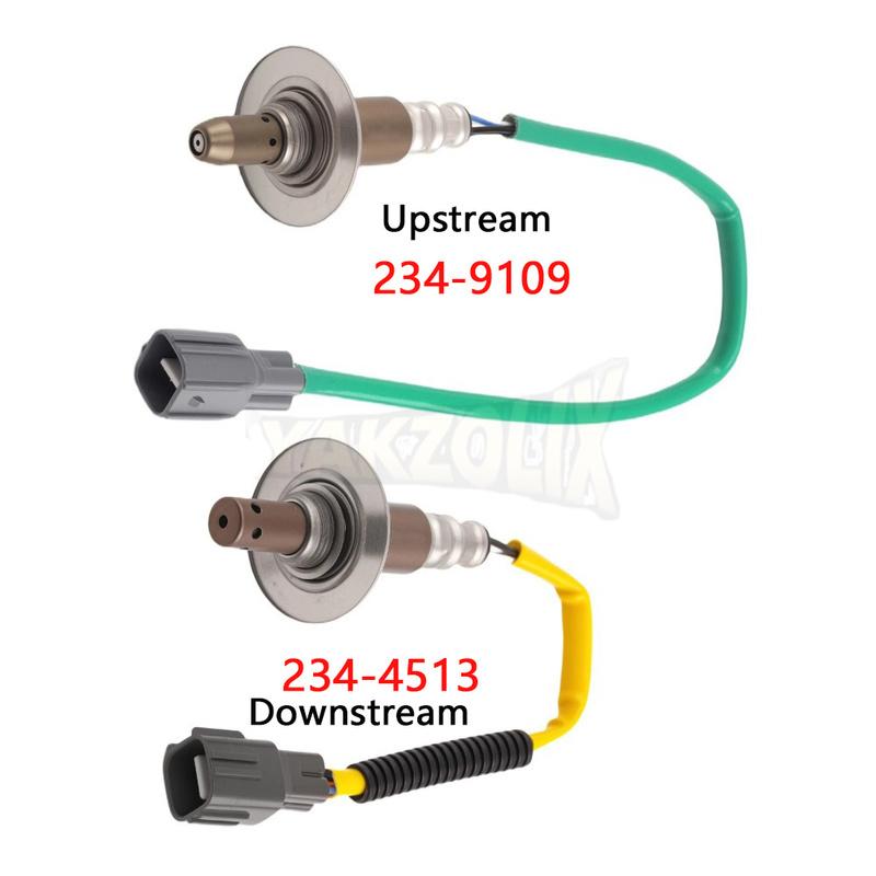 2pcs For Subaru Forester Impreza XV Crosstrek Upstream Downstream Oxygen O2 Sensor 234-9109 234-4513 22641AA610 22690AA960