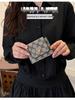 Damen Ultra-dünner Koreanischer Stil Kartenhalter - Leichte Tasche mit Buchstabenprint für Ausweis & Kreditkarten