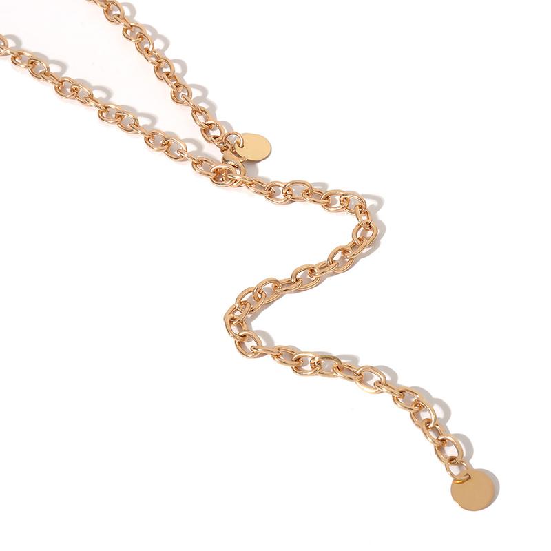 Fashion Women Lady Waist Chain Belt Metal Gold Silver Color Waistband Chain Belt