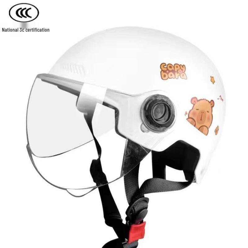 Certified Kids' Helmet: All-Season Safety for Boys & Girls - Cute & Secure for Electric Vehicles