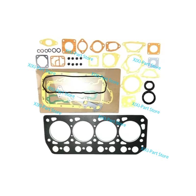 K4E Full Gasket Kit Set For Mitsubishi Engine Piston Ring Cylinder Head Gasket Overhaul Rebuild Kit