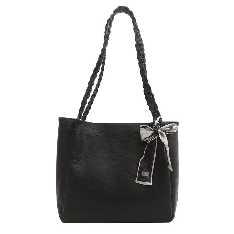 Chic Large Capacity Women's Tote Bag 2024 New Trendy Shoulder Bag For School And Commute